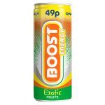boost exotic fruits 49p 250ml