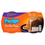cadbury fudge sponge pudding 2pack