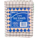 lifestyle terry tea towels 5s 5s