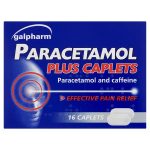 galpharm paracetamol plus caplets 16s