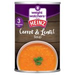 heinz weight watchers lentil & carrot soup 295g