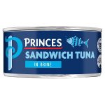 princes sandwich tuna in brine 140g