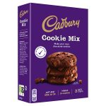 cadbury double chocolate cookie mix 275g