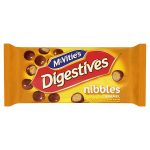 mcvities digestives nibbles caramel handy bag 37g