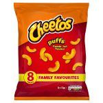 cheetos flamming hot puffs [8 pack] 8pk