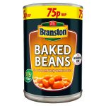 branston baked beans 75p 410g