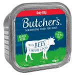 butchers beef & vegetable alutray 65p 150g