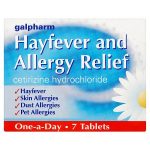 galpharm allergy & hayfever relief (cetirizine) 7s
