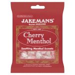 jakemans cherry menthol bags 100g