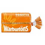 warburtons white toastie bread 400g