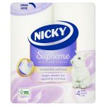nicky supreme toilet tissue 4 roll 4roll