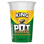 king pot noodle chicken & mushroom 118g