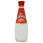 sarsons distilled vinegar glass table bottle 250ml