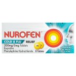 nurofen cold & flu tablets 8s